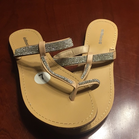 Women’s Dollhouse Sandals, Size 7 - Picture 2 of 7